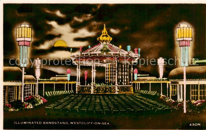 Westcliff-on-Sea UK Illuminated Bandstand