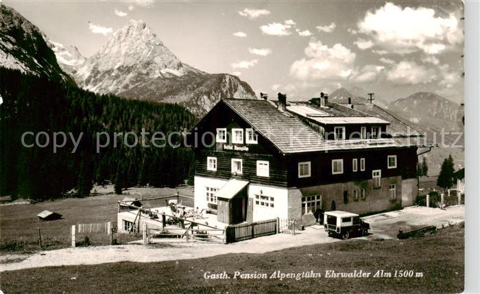 Ehrwalderalm 1500m Ehrwald Tirol AT Gasthaus Pension Alpengluehn