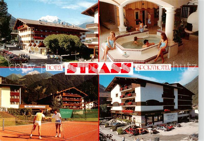 Mayrhofen Zillertal AT Hotel Sporthotel Strass Tennisplatz Wellness