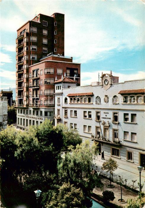 Gandia ES Plaza del Rey Don Jaime y Palacio de Comunicaciones