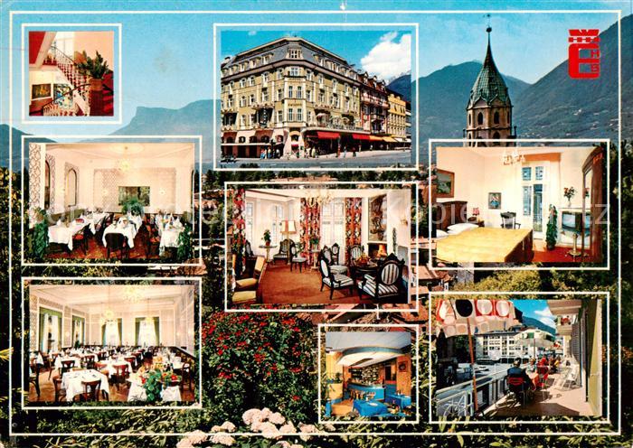 Meran Merano IT Hotel Europa Splendid Gastraeume Terrasse Speisesaal