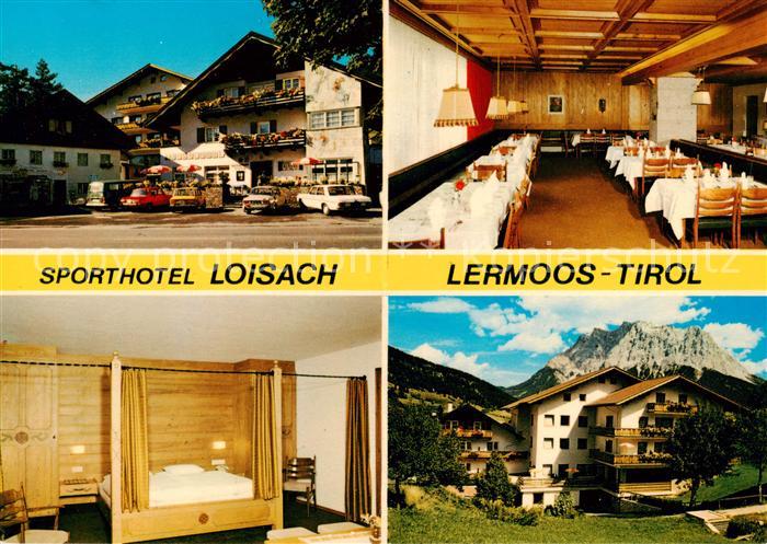 Lermoos Tirol AT Sporthotel Loisach Zimmer Speiseraum Panorama