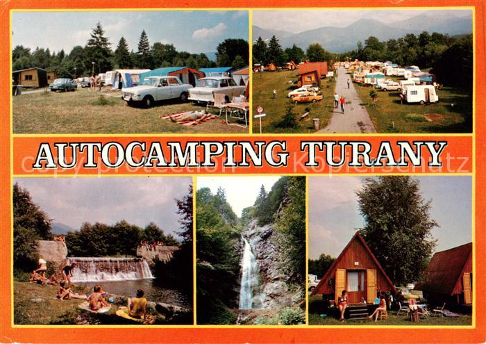 Turany Slovakia Autocamping Turany Details Stauwehr Wasserfall Bungalow