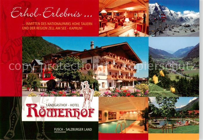 Fusch Grossglocknerstrasse AT Landgasthof Hotel Roemerhof Gastraum Hallen und Fr