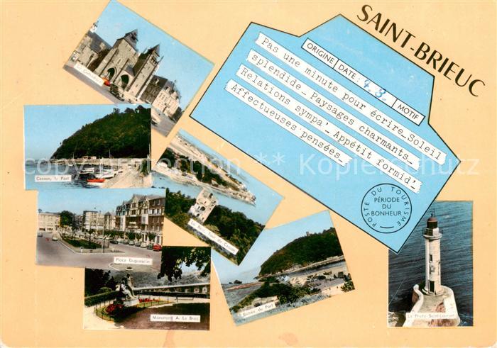 Saint-Brieuc 22 Cotes-d Armor La Cathedrale Cesson le Port Place Duguesclin Monu