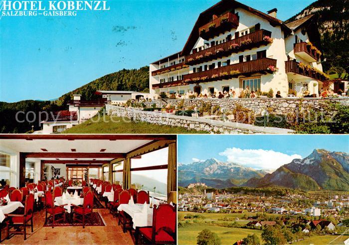 Gaisberg Salzburg AT Hotel Kobenzl Gastraum Panorama