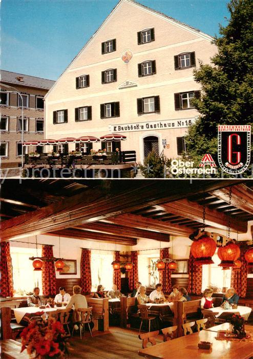 Gurten Oberoesterreich AT Gasthof Restaurant Bauboeck Gastraum