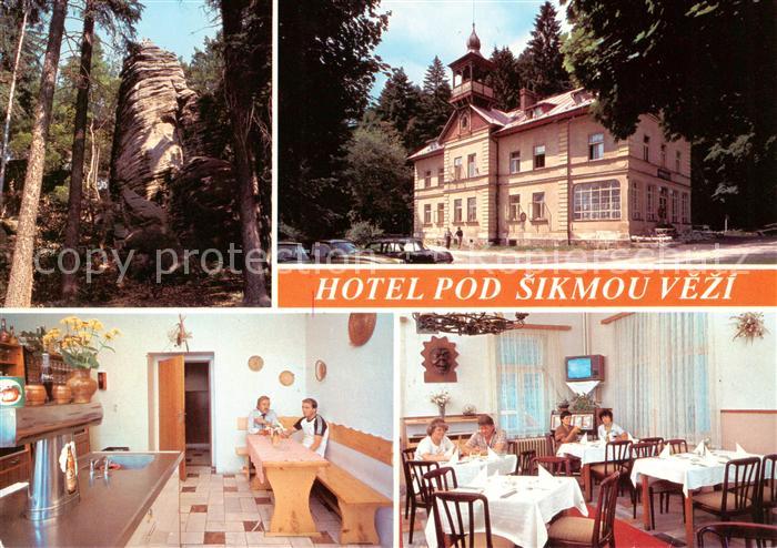 Prachovske Skaly Hotel Pod Sikmou Vezi Appartement Gaststube Felsformation