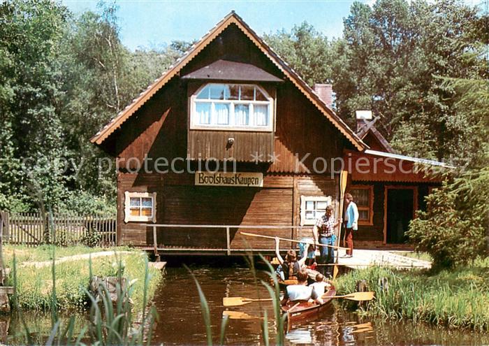 Luebbenau Spreewald Bootshaus Kaupen
