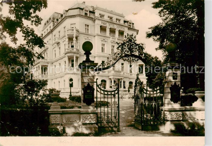 Frantiskovy Lazne Franzensbad Boehmen CZ Parc Hotel Imperial