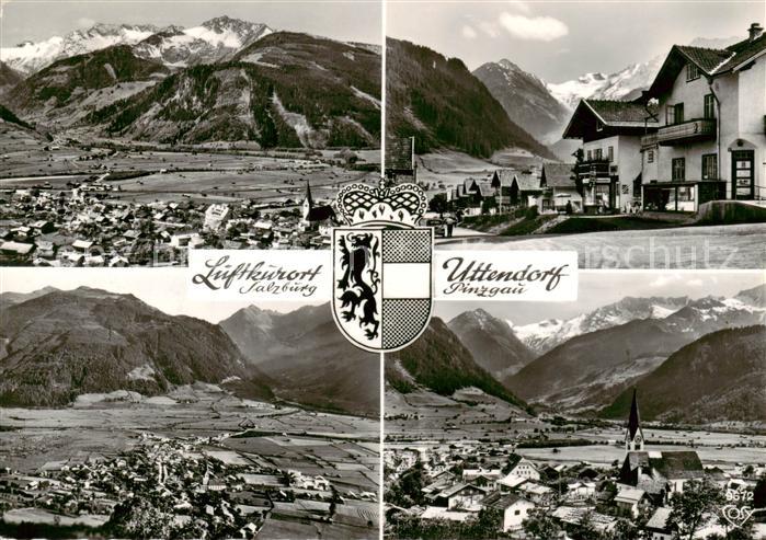 Uttendorf Salzburg AT Panorama Ortspartien