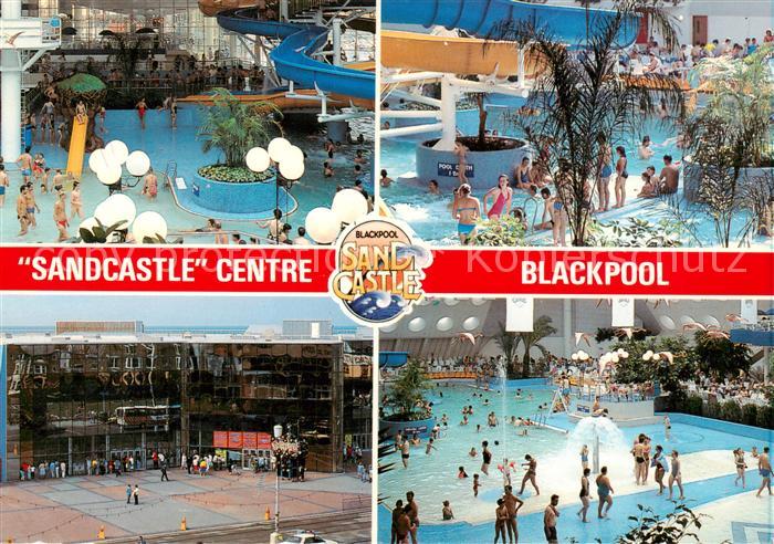 Blackpool UK Sandcastle Centre Badelandschaft