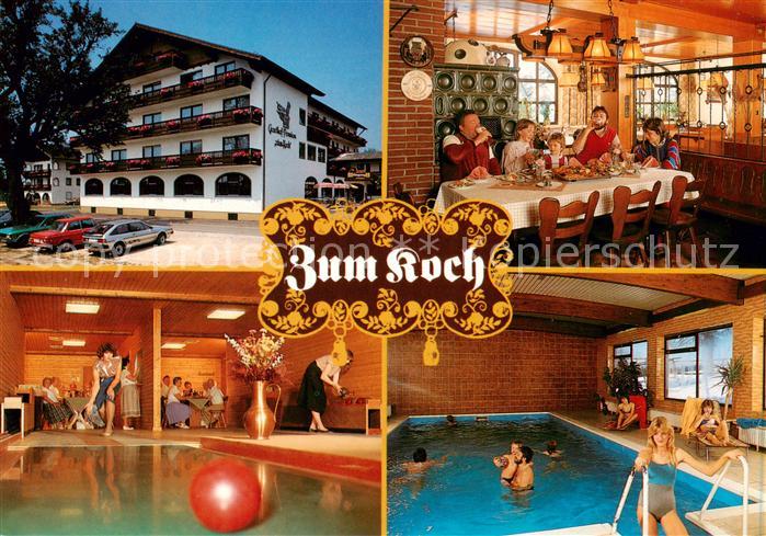 Vorderhainberg Gasthof Pension Zum Koch Gaststube Bowlingbahn Hallenbad