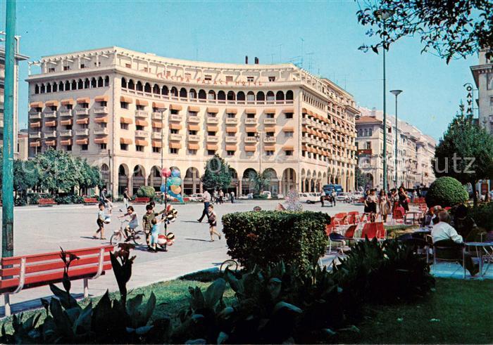 Thessalonika Greece Aristotelesplatz
