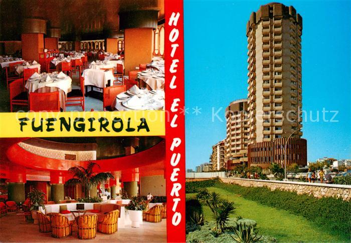 Fuengirola Costa del Sol ES Hotel El Puerto Gastraum Foyer