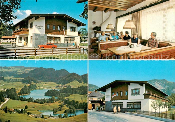 Kramsach Pension Central Gaststube Panorama