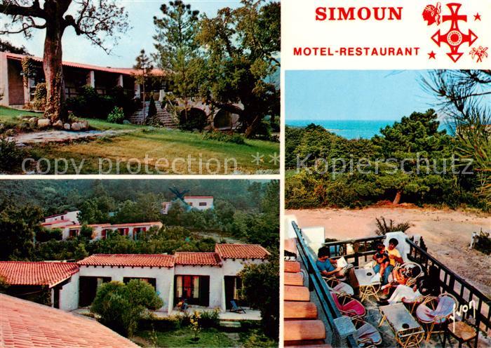 Favone 2A Corse-du-Sud Motel Restaurant Simoun Restaurant et Bungalows