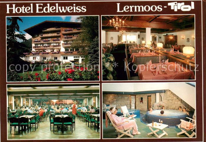 Lermoos Tirol AT Hotel Edelweiss Gastraeume Whirlpool Wellness