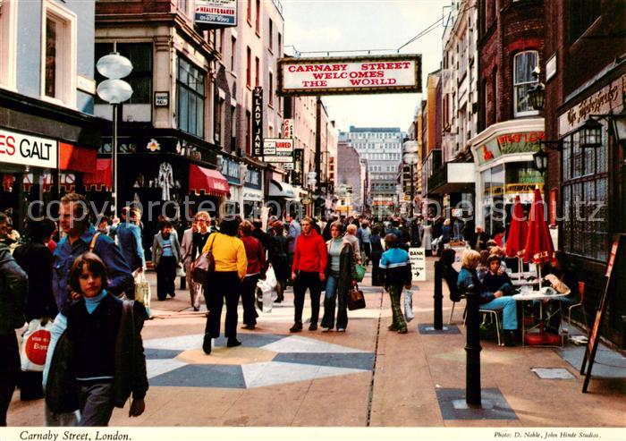 London  UK Carnaby Street