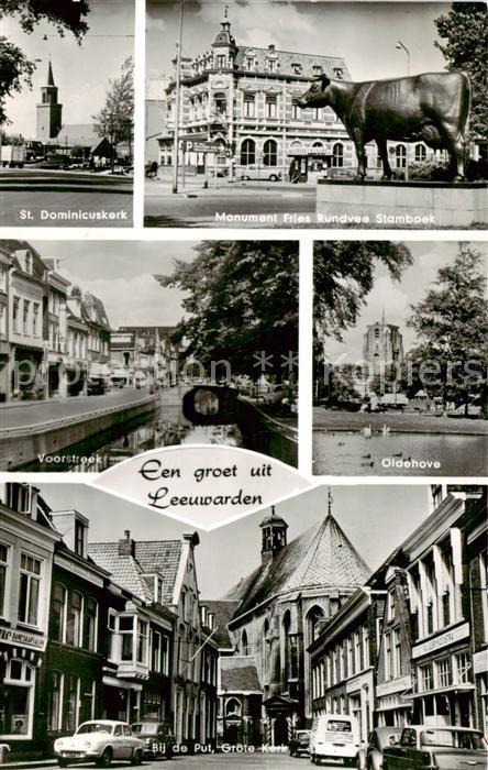 Leeuwarden NL St Dominicuskerk Monument Fries Rundvee Stamboek Voorstroek Oldeho