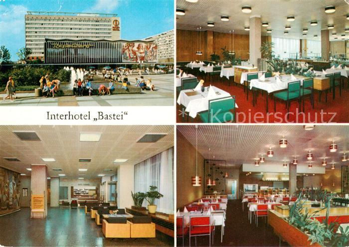 Dresden Elbe Interhotel Bastei Restaurant Empfang Grill Restaurant