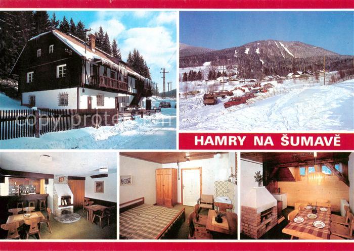 Hamry na Sumave Klatovy Klattau CZ okres Klatovy Rekreacni zarizeni Karna Marian