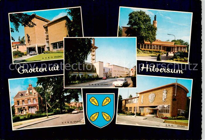 Hilversum NL AVRO Studio Teilansichten