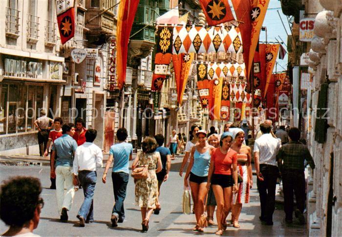 Valletta Malta Republic Street
