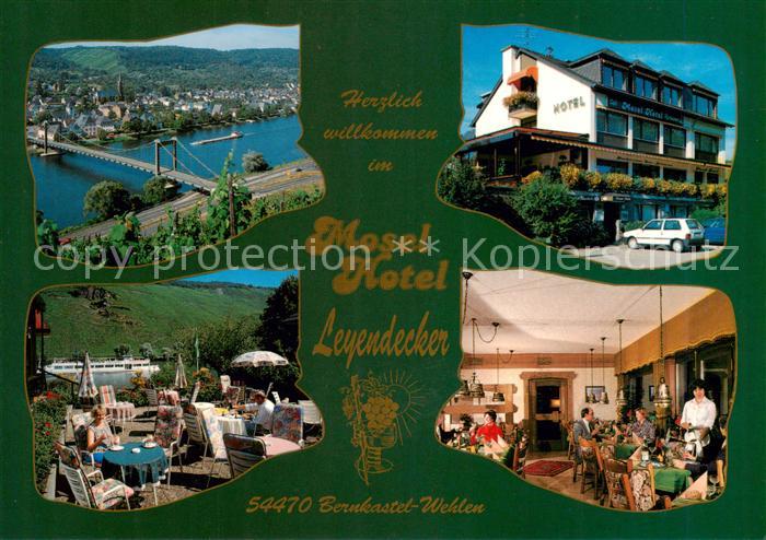 Wehlen Mosel Mosel Hotel Leyendecker Gaststube Panorama Terrasse