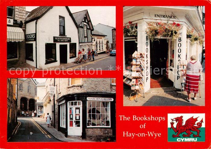 Hay-on-Wye Wales UK The Bookshops