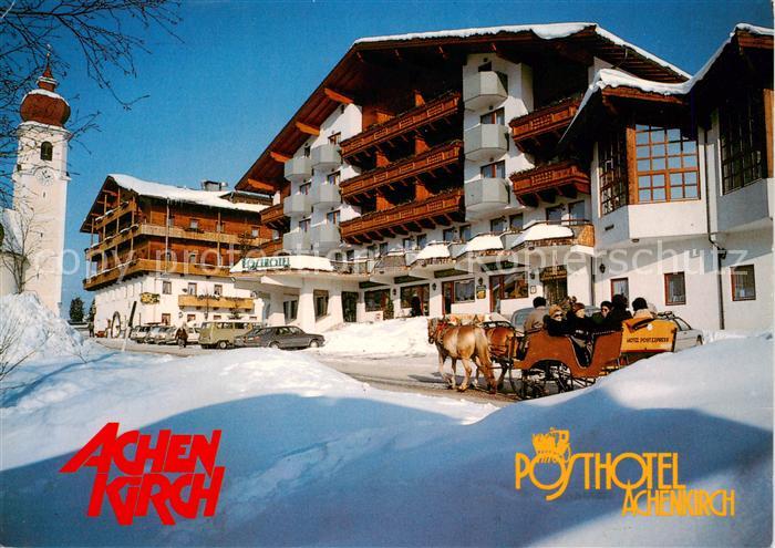 Achenkirch Posthotel Achenkirch Pferdekutsche