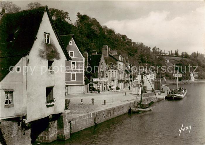 Dinan 22 Cotes-d Armor Les quais de la Rance
