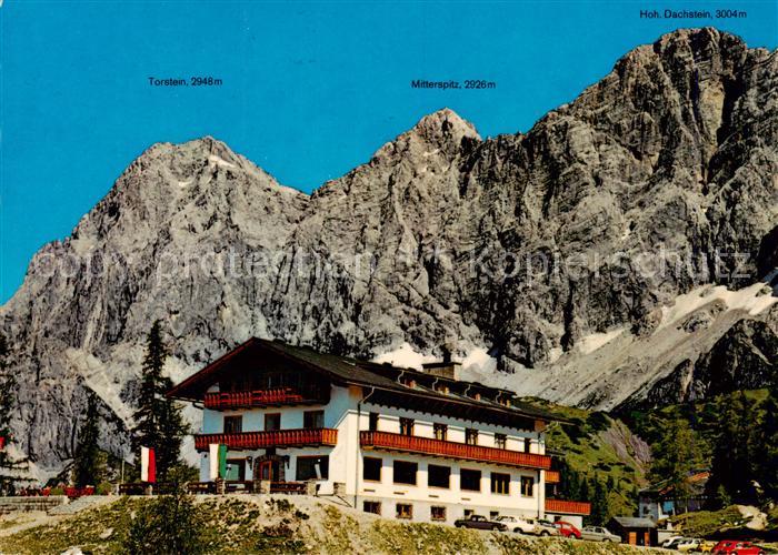 Ramsau am Dachstein Schladming Obersteiermark AT Dachsteinsuedwaende mit Berghot