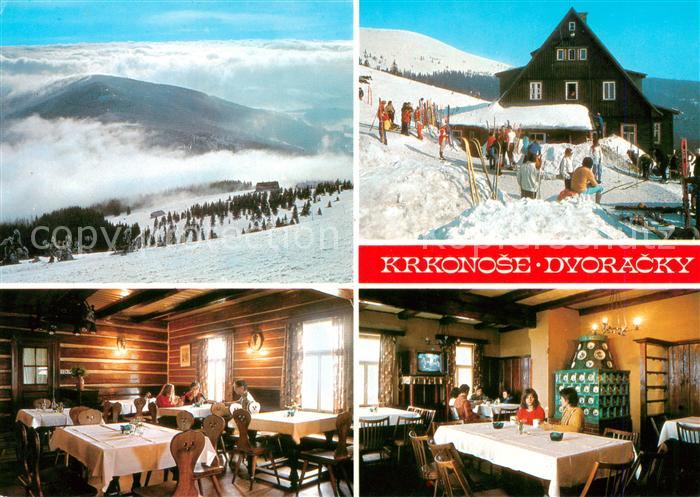 Rokytnice nad Jizerou Rochlitz Iser Riesengebirge CZ Chata Dvoracky Panorama Gas