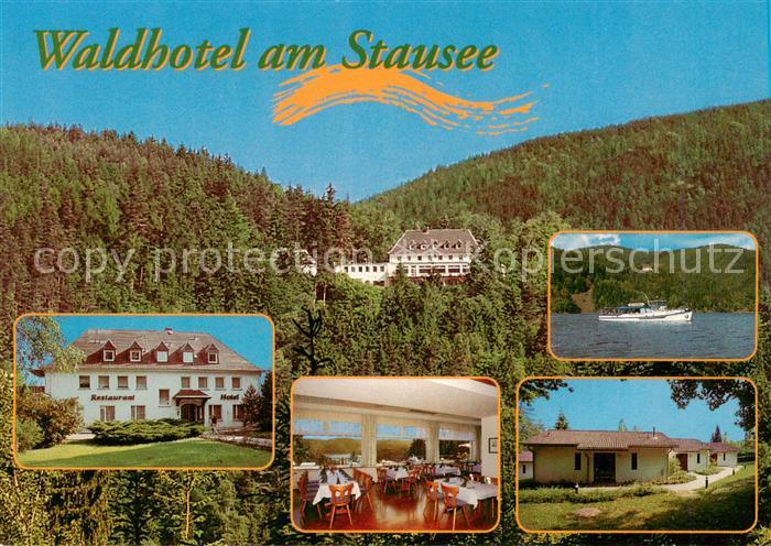 Bucha Gosswitz Saalfeld Waldhotel am Stausee Gastraum Bungalows Seepartie