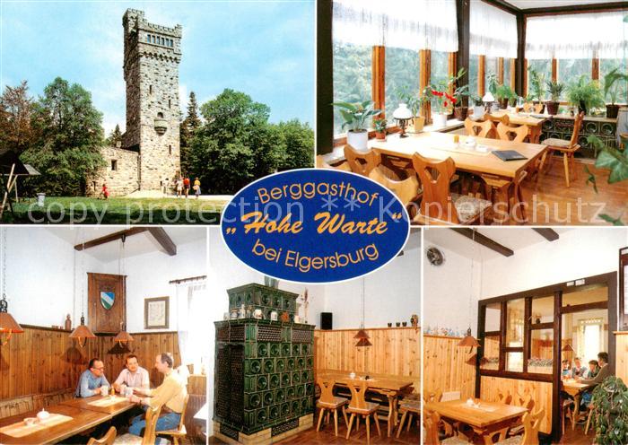 Elgersburg Berggasthof Hohe Warte Gastraeume Kachelofenlzimmer
