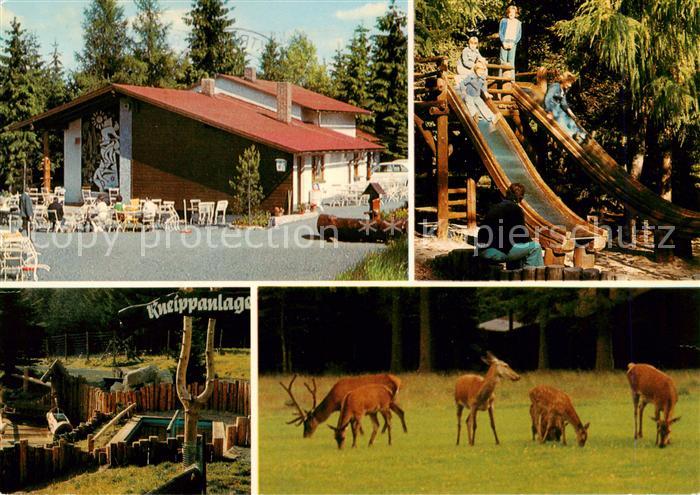 Mehlmeisel Bayreuther Haus Kinderspielplatz Wildgehege