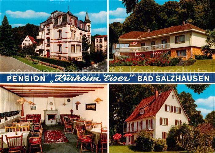Bad Salzhausen Kurheim Eiser Gastraum