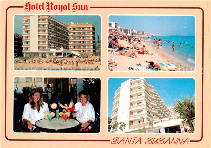 Santa Susanna Cataluna ES Hotel Royal Sun Gaststube Strandpartien