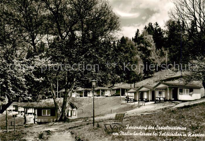 Feldkirchen Kaernten Feriendorf des Sozialtourismus am Maltschachersee