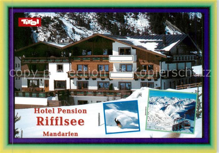 Mandarfen Pitztal Tirol AT Hotel Pension Rifflsee Gondelbahn