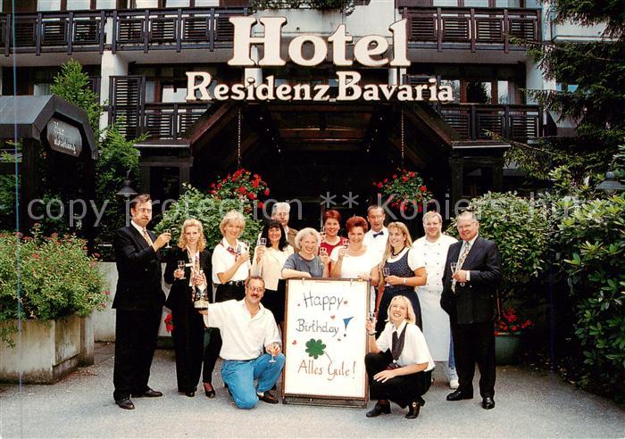 Bad Reichenhall Hotel Residenz Bavaria Gruppenaufnahme Bavaria Team
