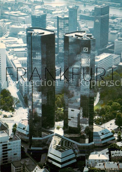 Frankfurt Main Deutsche Bank Hochhaus