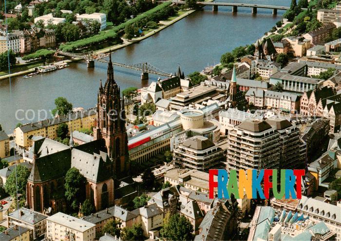 Frankfurt Main Fliegeraufnahme