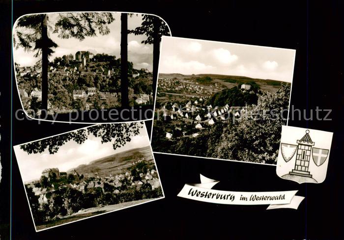 Westerburg Westerwald Teilansichten Panorama