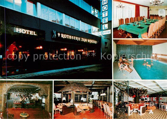 Frankenthal  Pfalz Hotel Central Gastraeume Hallenbad