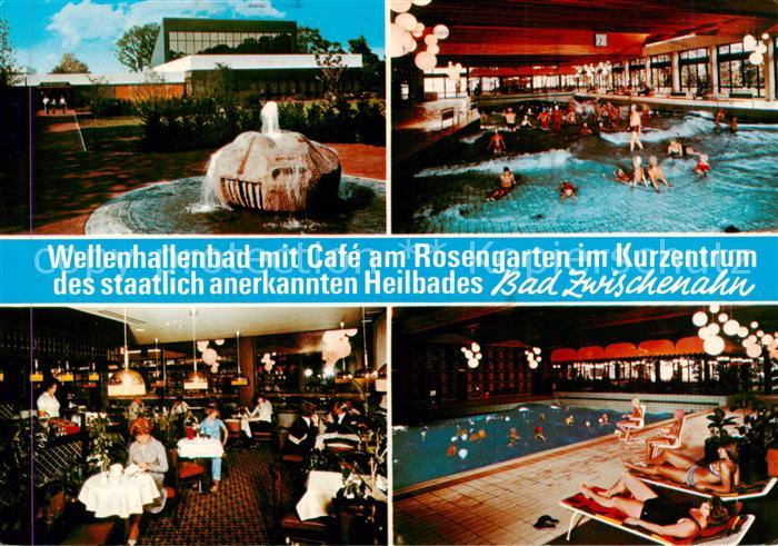 Bad Zwischenahn Wellenhallenbad mit Cafe am Rosengarten im Kurzentrum