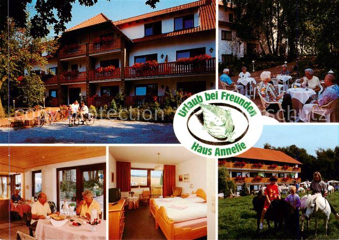 Bad Holzhausen Luebbecke Preussisch Oldendorf NRW Pension Haus Annelie Terrasse