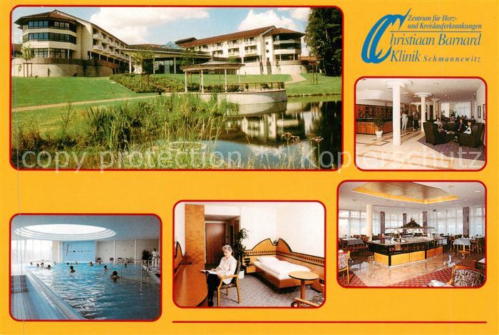 Schmannewitz Dahlen Sachsen Christian Barnard Klinik Foyer Hallenbad Zimmer Reze