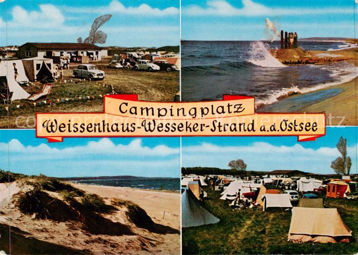 Weissenhaus Campingplatz Wesseker Strand Duenen
